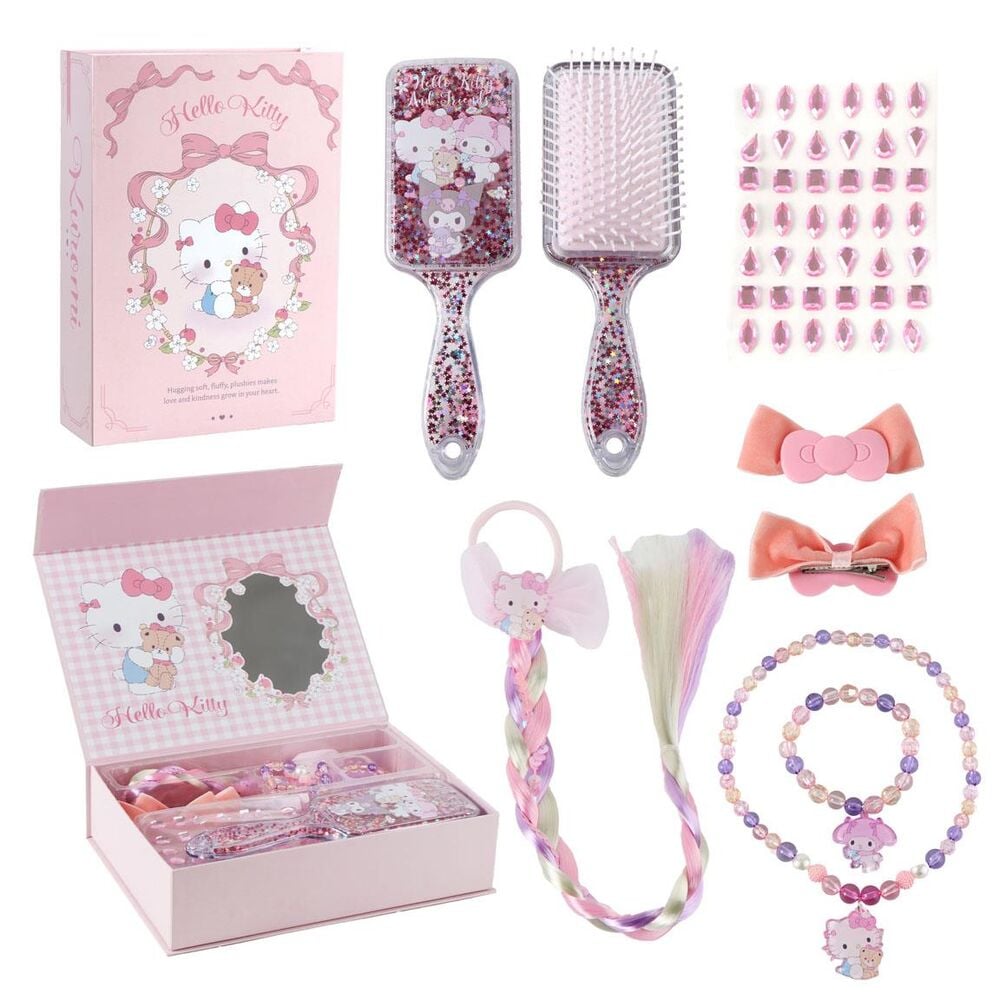 Conjunto caixa de beleza Hello Kitty and Friends
