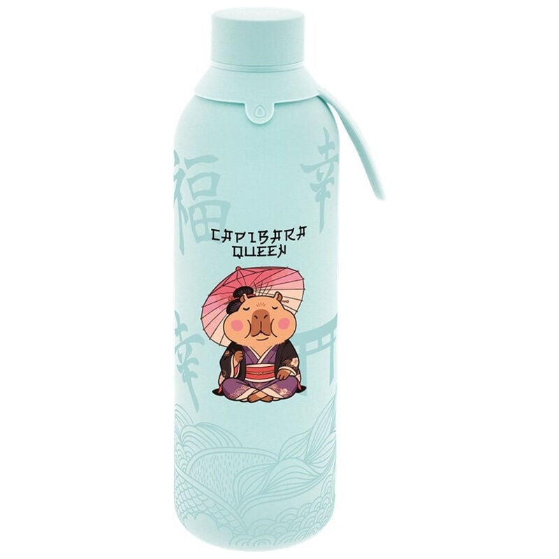 Botella termica Queen Capibara 750ml Frikytopia