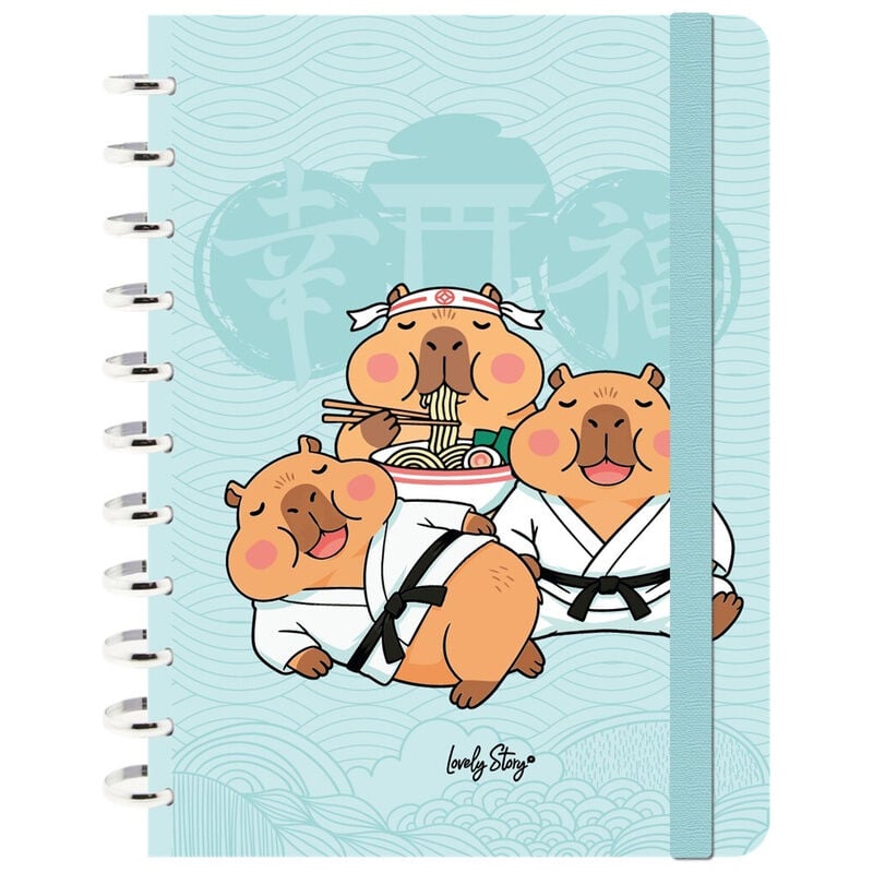 Cuaderno A4 Japan Capibara Frikytopia