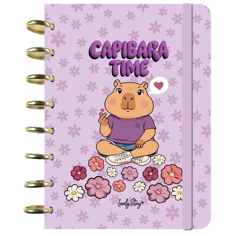 Cuaderno A5 Time Capibara Frikytopia