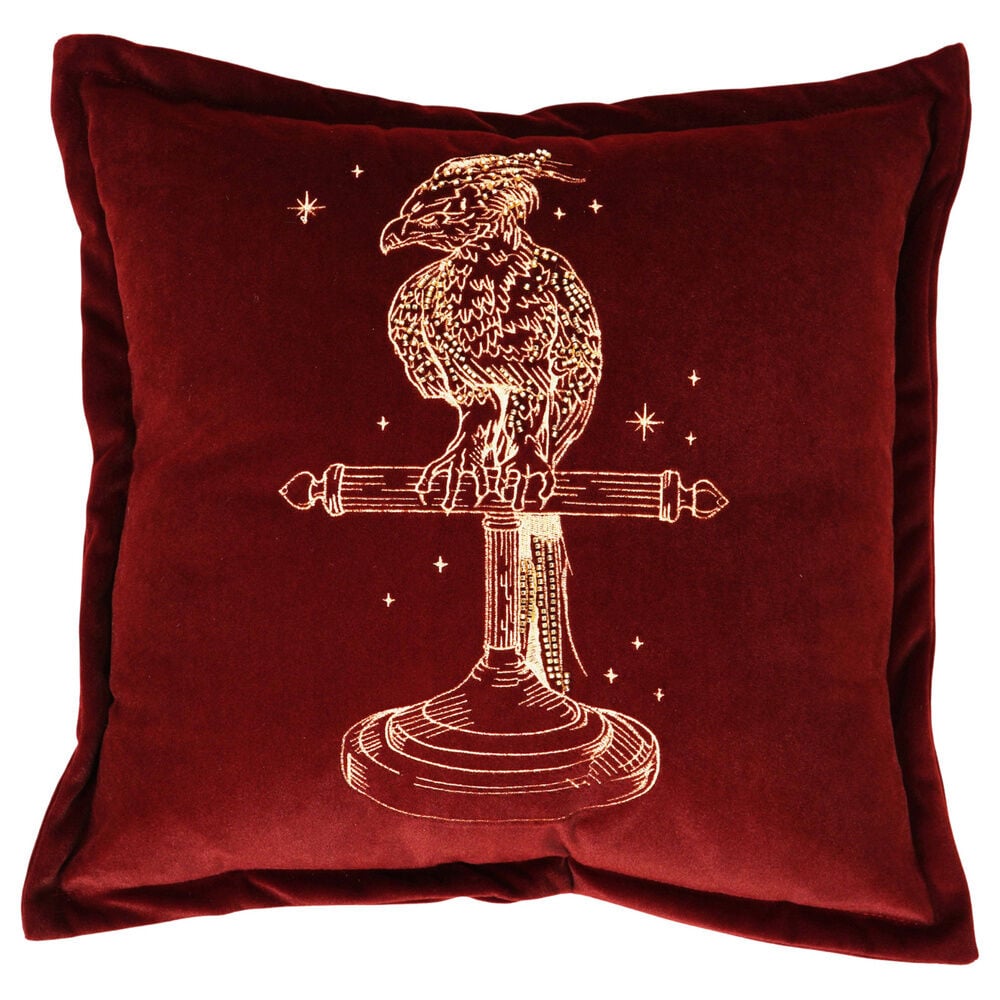 Cojin velvet Fawkes Harry Potter Frikytopia