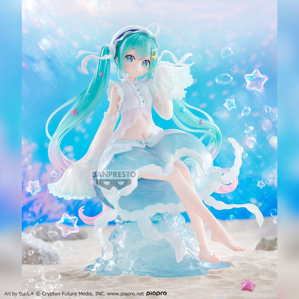Figura Hatsune Miku Clearluxe Jellyfish Vocaloid 20 cm