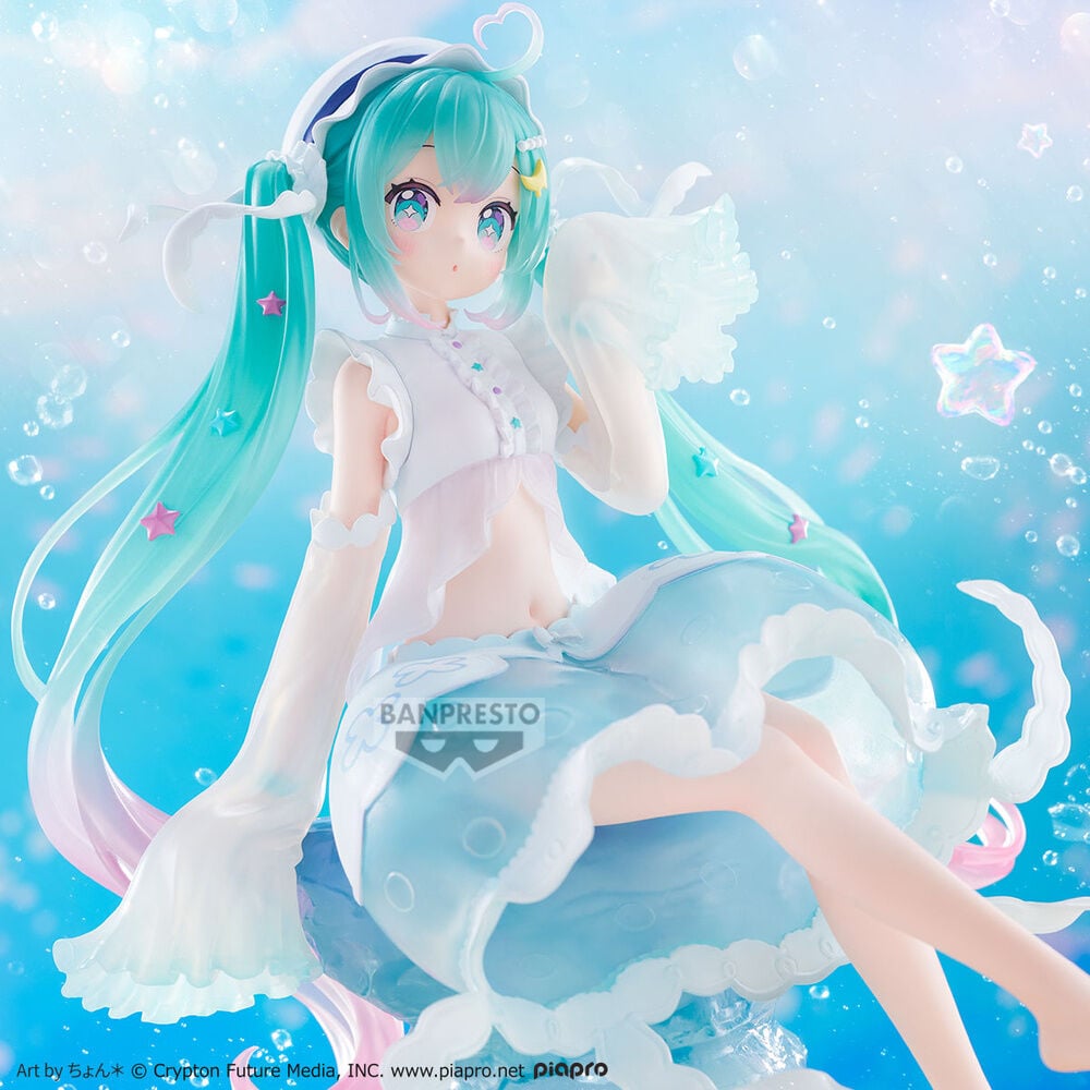 Figura Hatsune Miku Clearluxe Jellyfish Vocaloid 20 cm