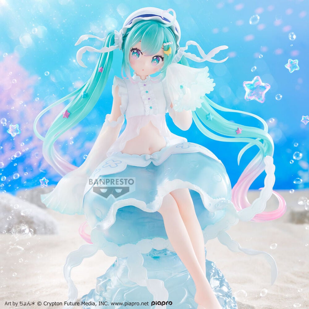 Figura Hatsune Miku Clearluxe Jellyfish Vocaloid 20 cm
