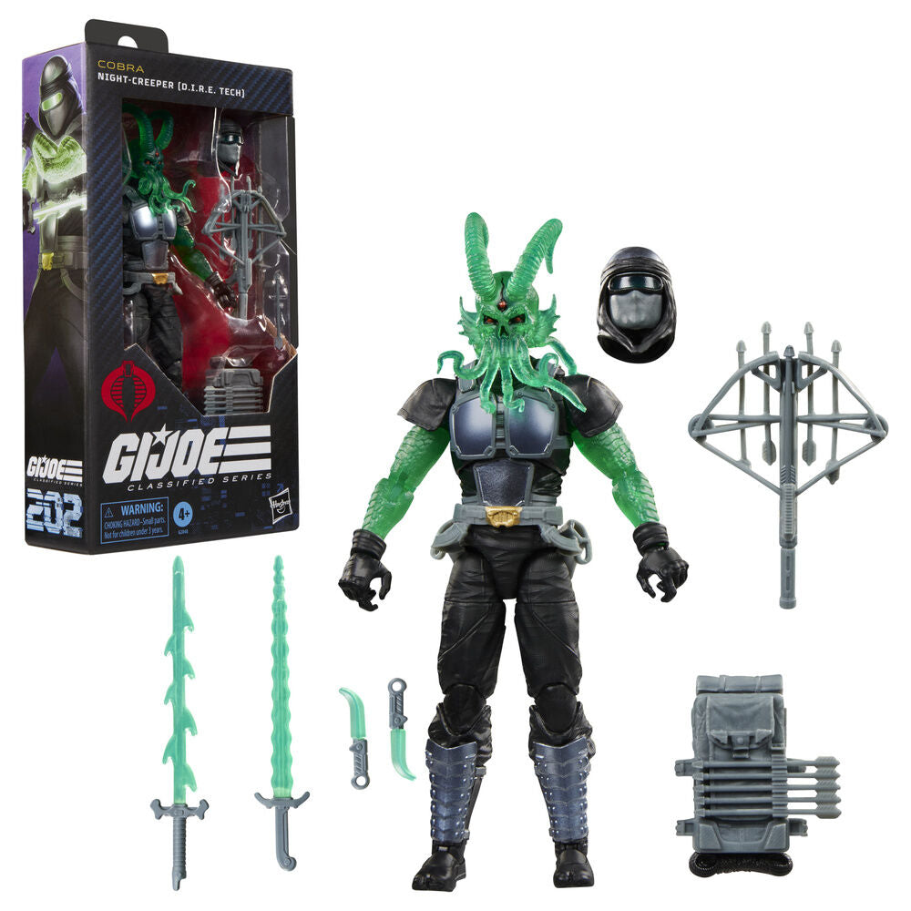 G.I. Joe Classified Series Figura #202 Night-Creeper (D.I.R.E. Tech) 15 cm