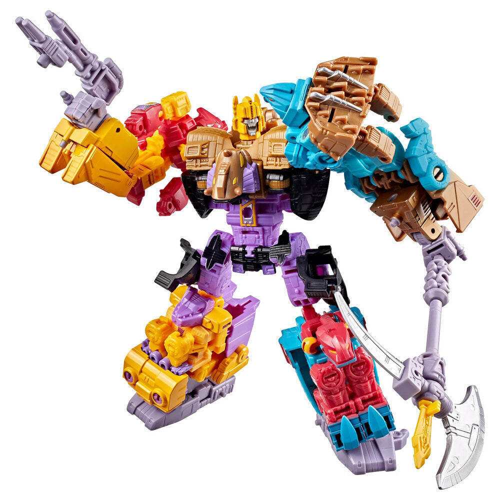 Figuras hasbro transformers age of the prime decepticon monstructor