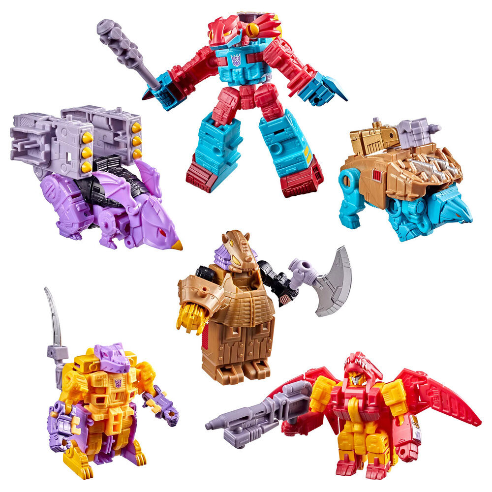 Figuras hasbro transformers age of the prime decepticon monstructor