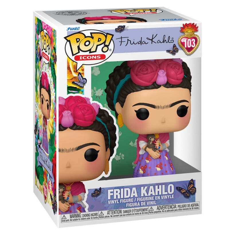 Frida Kahlo Figura POP! Icons Vinyl 9 cm