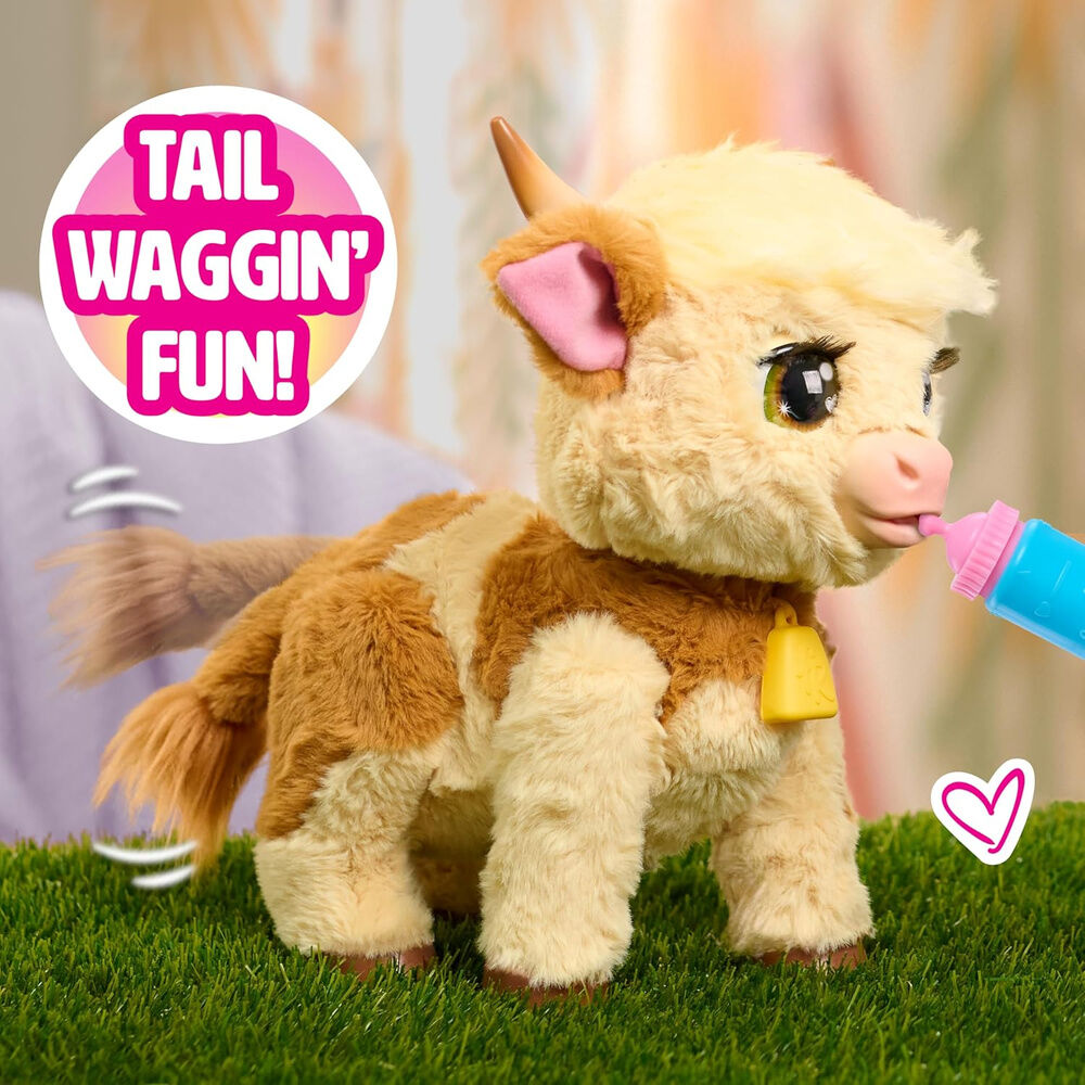 Peluche interactivo Vaca Maggie FurReal