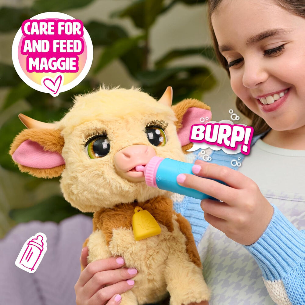 Peluche interactivo Vaca Maggie FurReal
