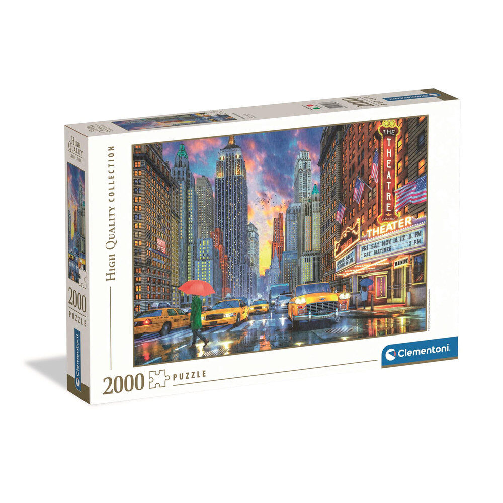 Puzzle Rainy Manhattan 2000pzs Frikytopia
