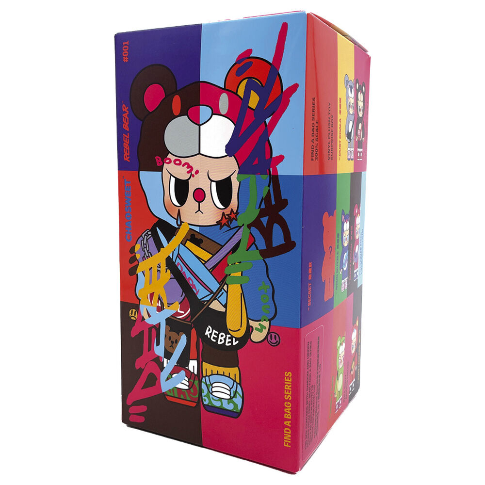 Rebel Bears figuras peluche Blind Box  Movable Series 18 cm Surtido (6)
