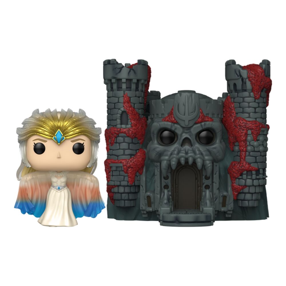 Figura POP Town Masters of the Universe Sorceress with Castle Grayskull Live Action Frikytopia