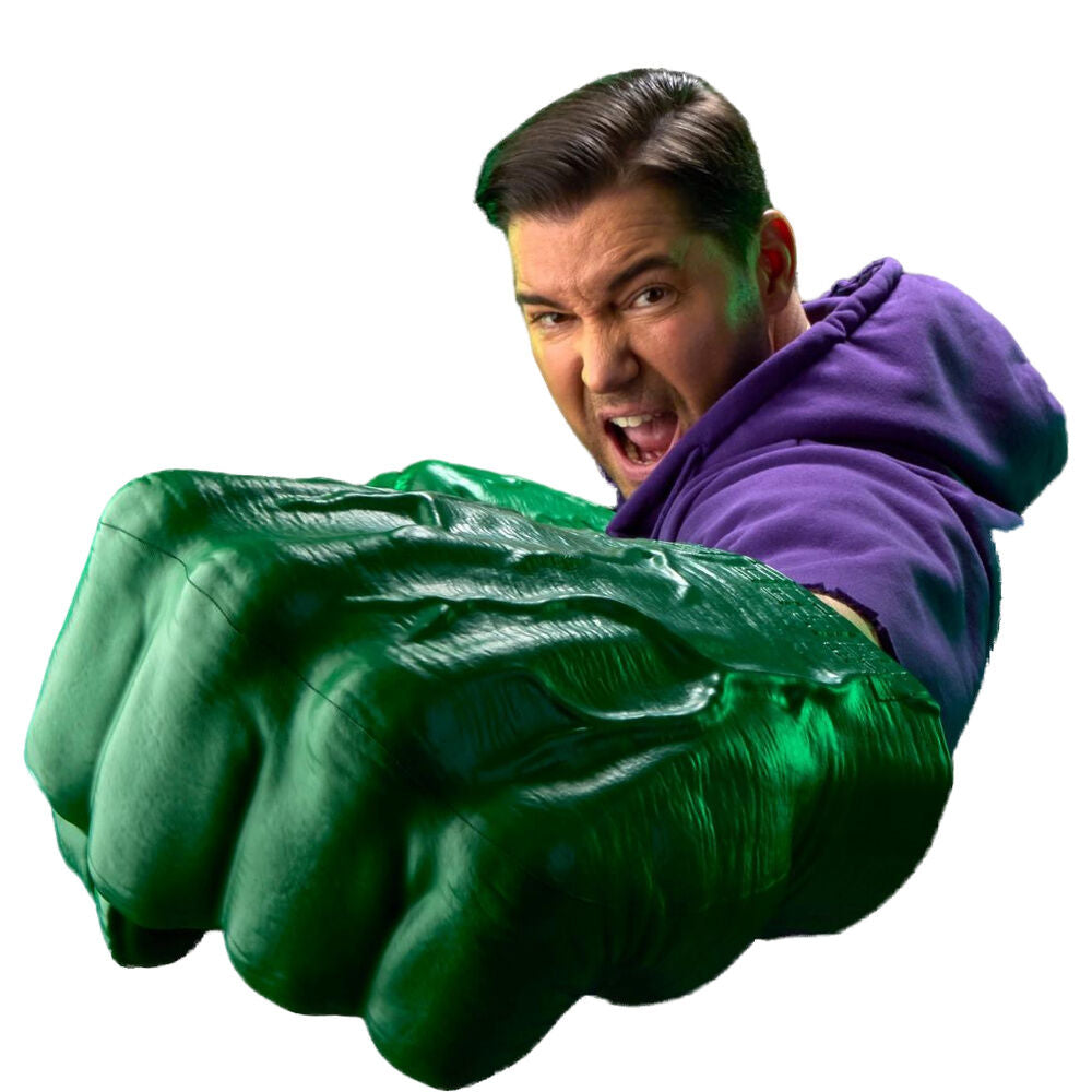 Replica hasbro marvel legends the incredible hulk puños electronicos 30.5cm