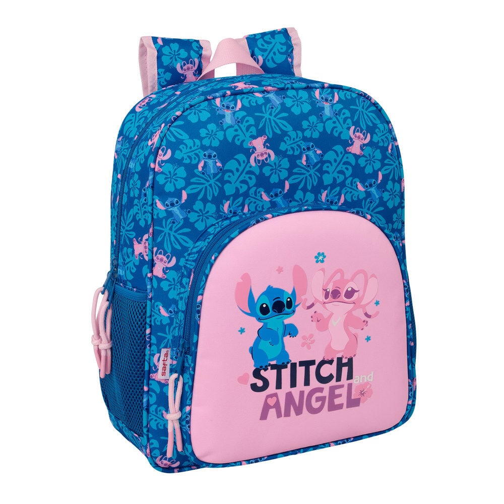 Mochila Angel & Stitch Disney 38cm adaptable Frikytopia
