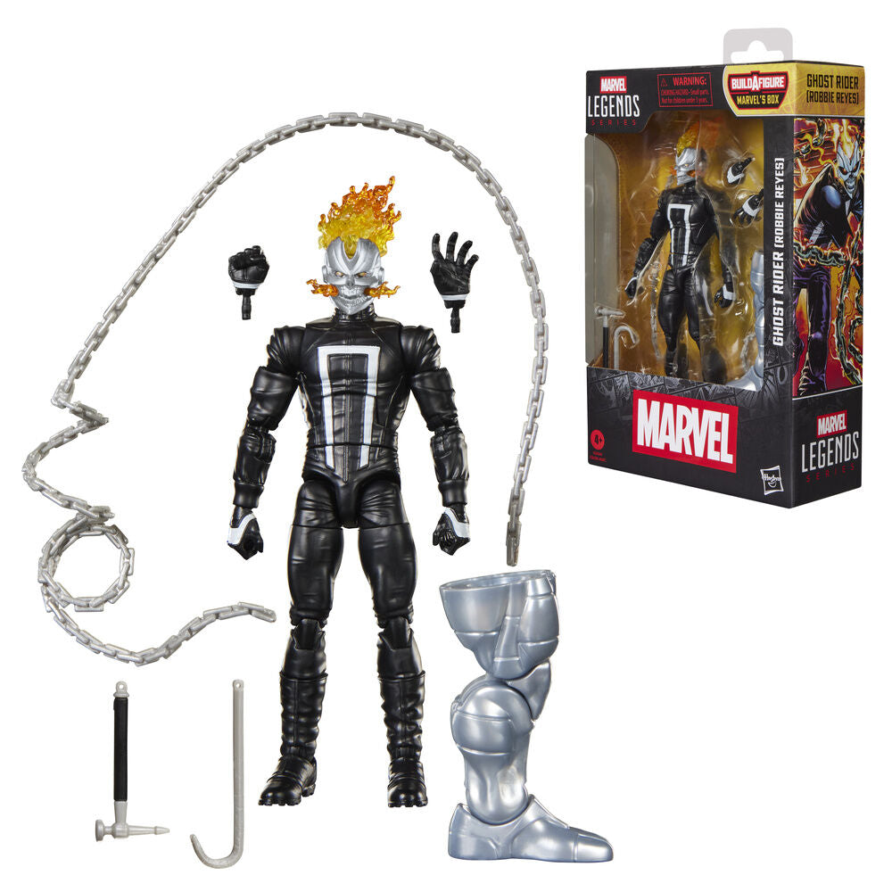 Figura Ghost Rider Robbie Reyes Marvel Legends Series 15cm