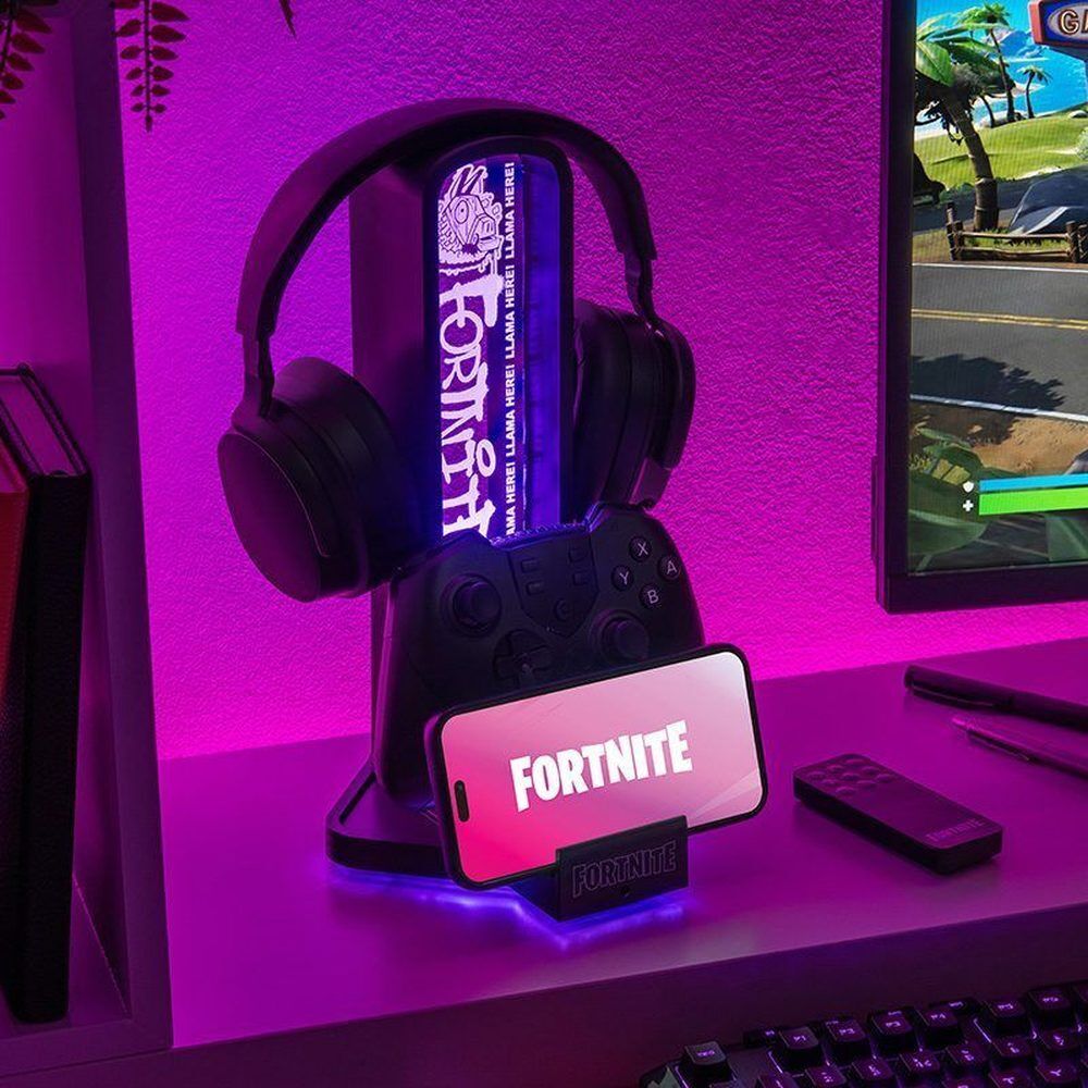 Fortnite Lámpara de soporte para auriculares 30 cm
