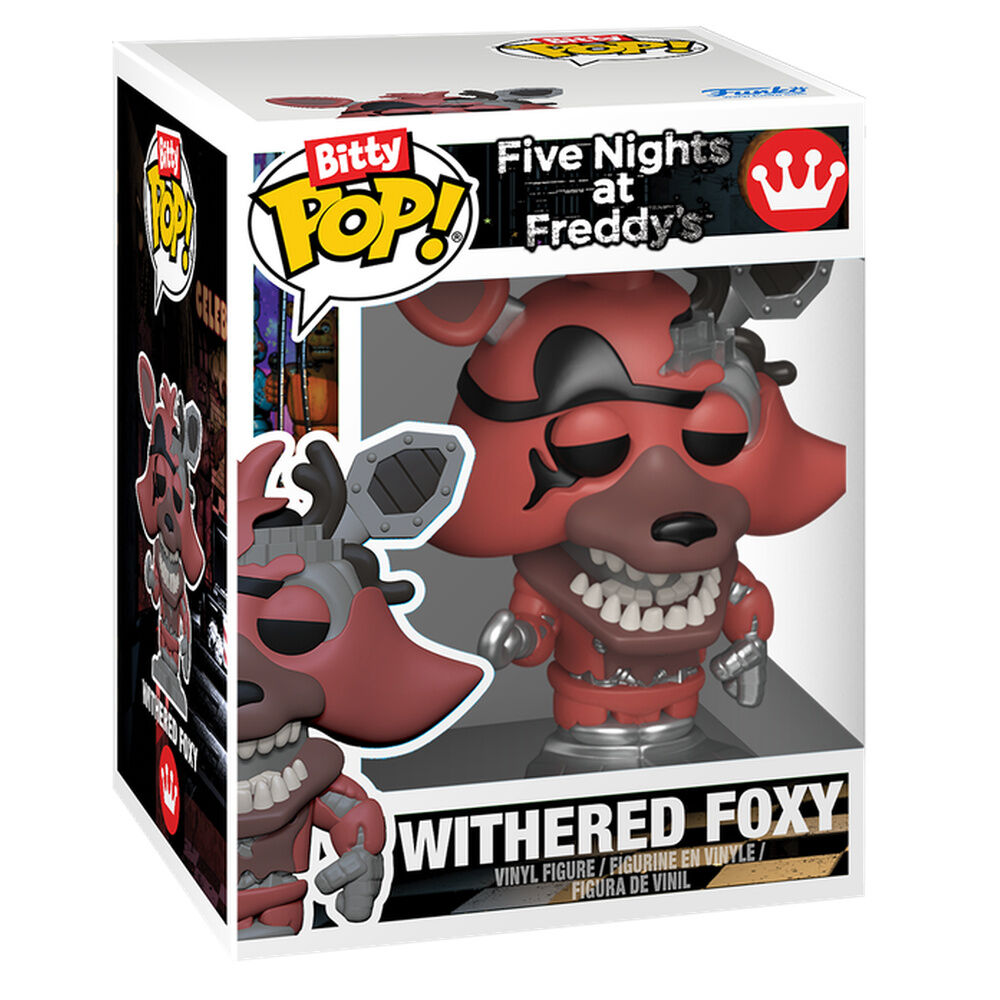 Blister 4 figuras Bitty POP Five Nights at Freddy´s