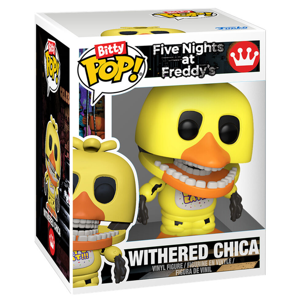 Blister 4 figuras Bitty POP Five Nights at Freddy´s