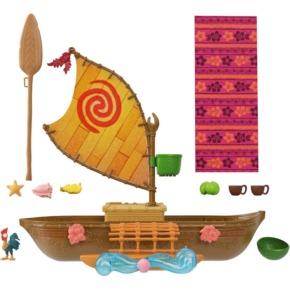 Canoa Vaiana Moana Disney Frikytopia