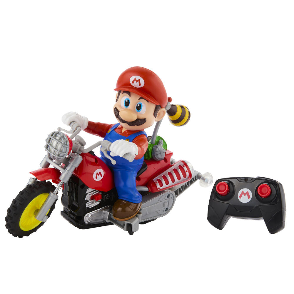 Super Mario Galaxy: la película Hot Wheels Vehículo Radiocontrol Mario Wheelie Motocross