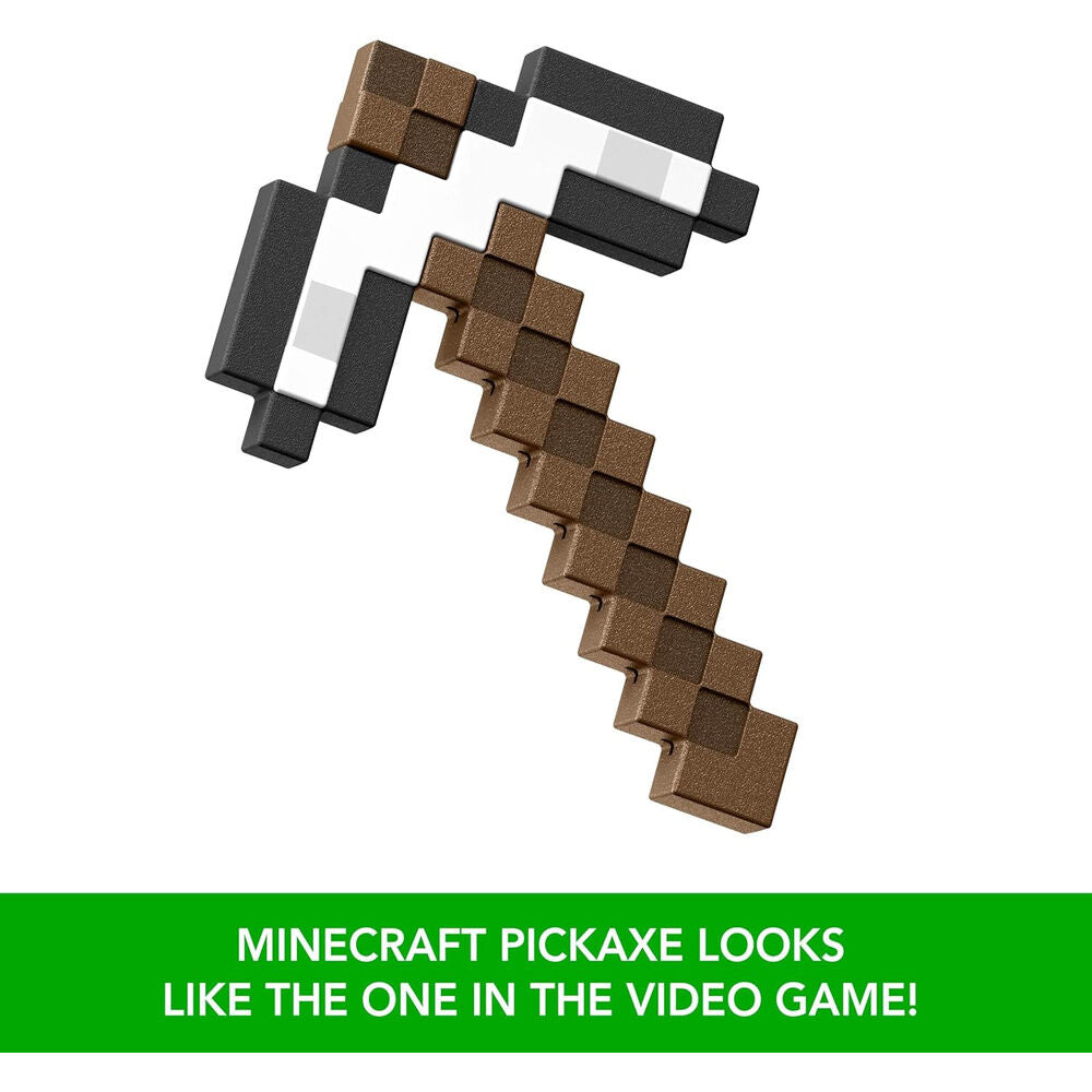 Minecraft Réplica Juego de Rol Iron Pickaxe 35 cm