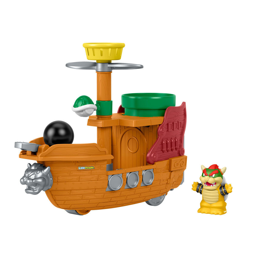 My Mario Little People Set de Juego Dirigible de Bowser