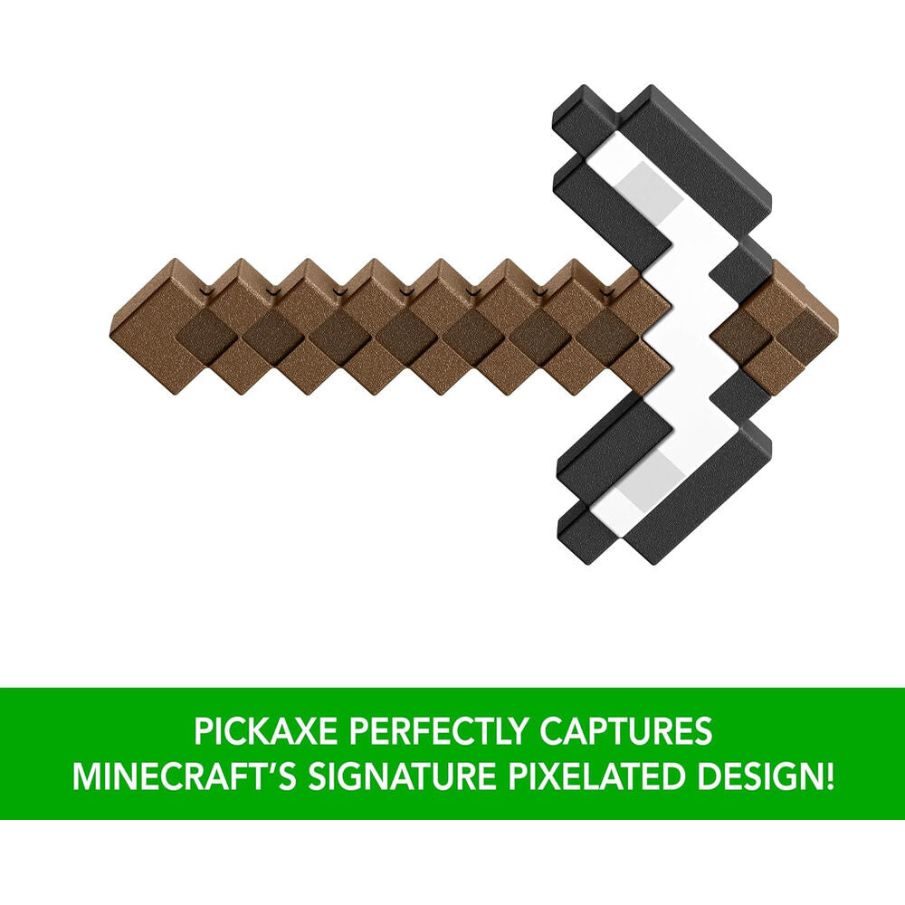 Minecraft Réplica Juego de Rol Iron Pickaxe 35 cm