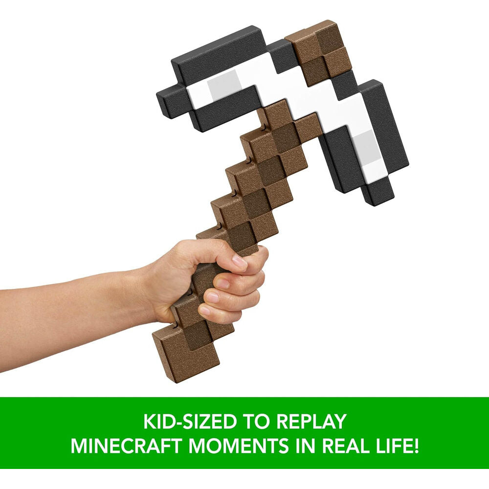 Minecraft Réplica Juego de Rol Iron Pickaxe 35 cm