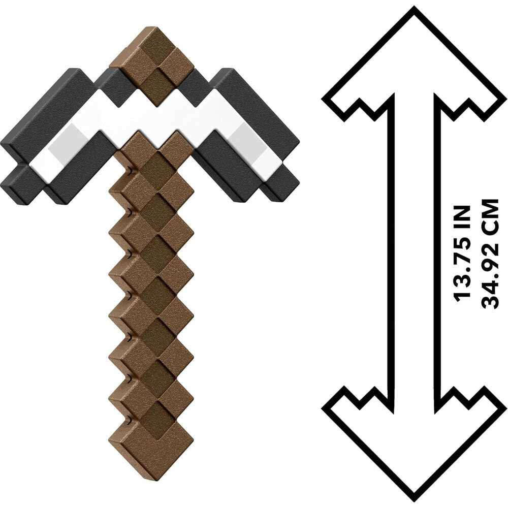 Minecraft Réplica Juego de Rol Iron Pickaxe 35 cm