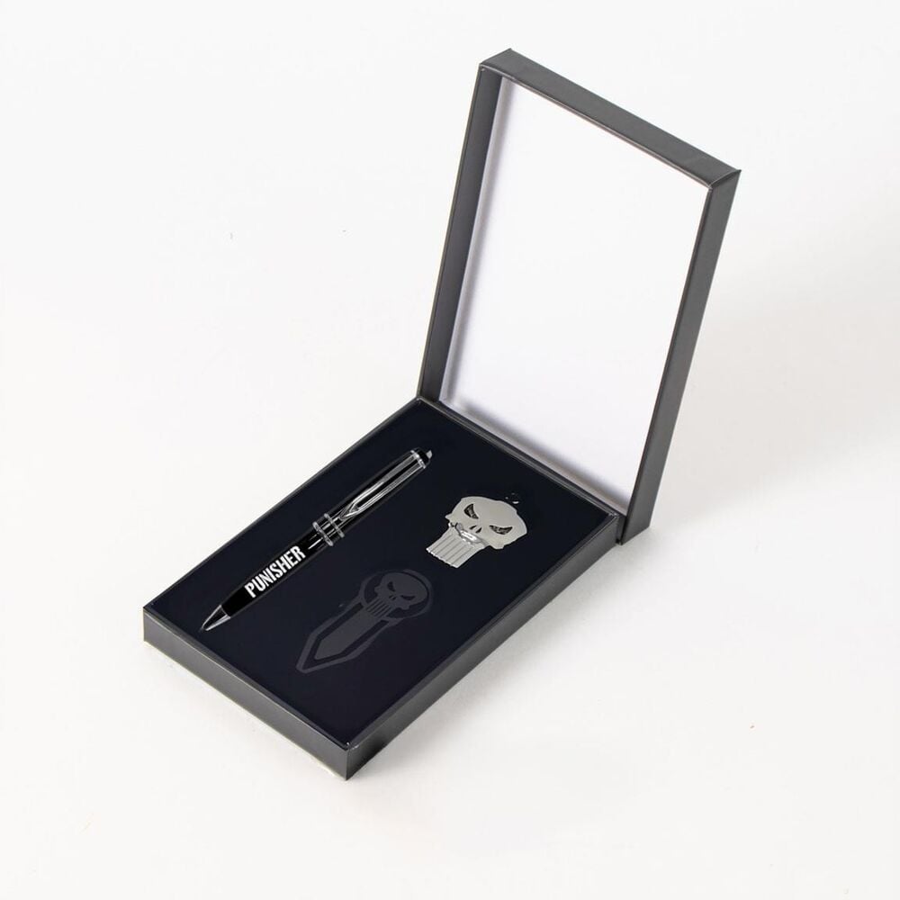 PUNISHER Bolígrafo BOOKMARK GIFT SET