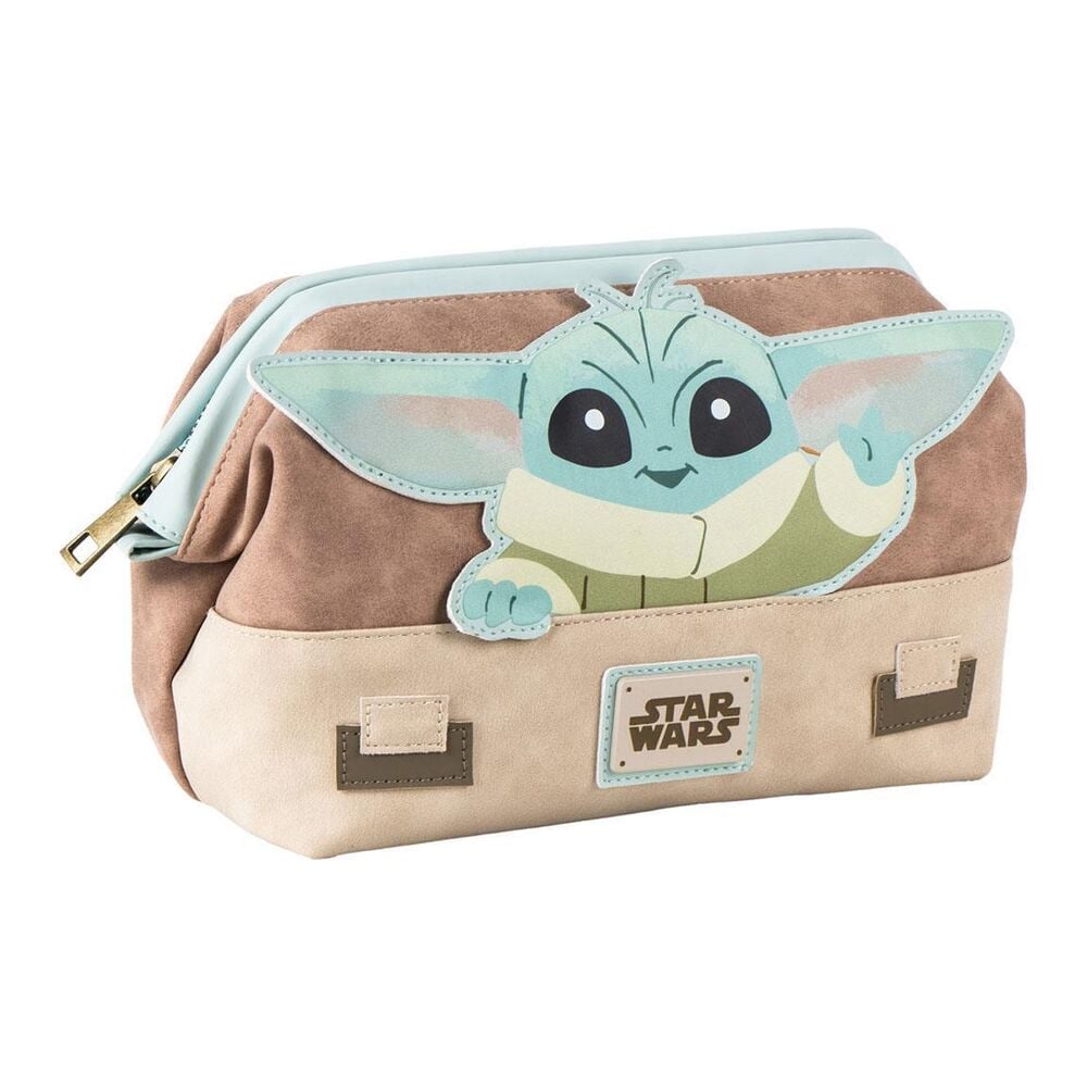Neceser aseo viaje Grogu The Mandalorian Star Wars Frikytopia