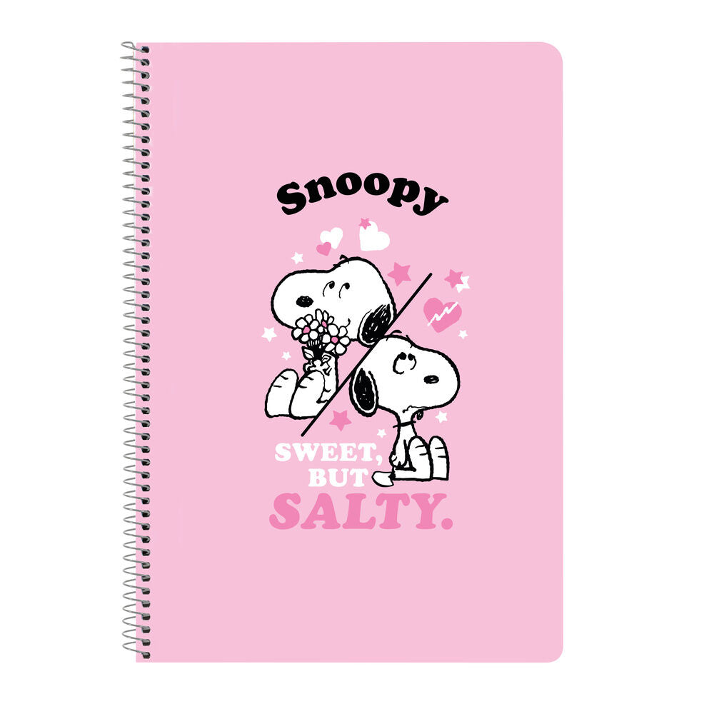 Caderno A4 Snoopy Frikytopia
