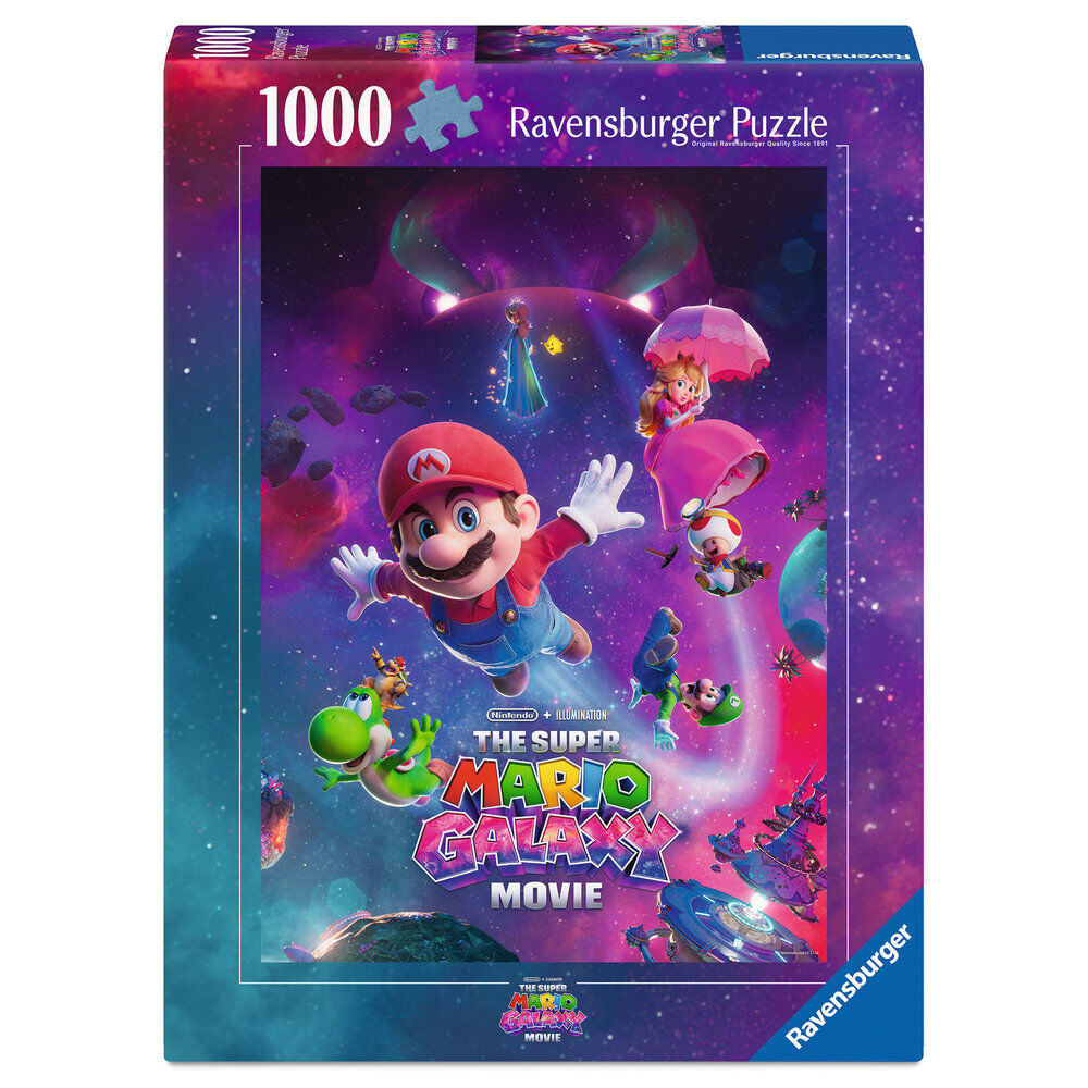 Puzzle Super Mario Galaxy Movie Super Mario Bros 1000pzs Frikytopia