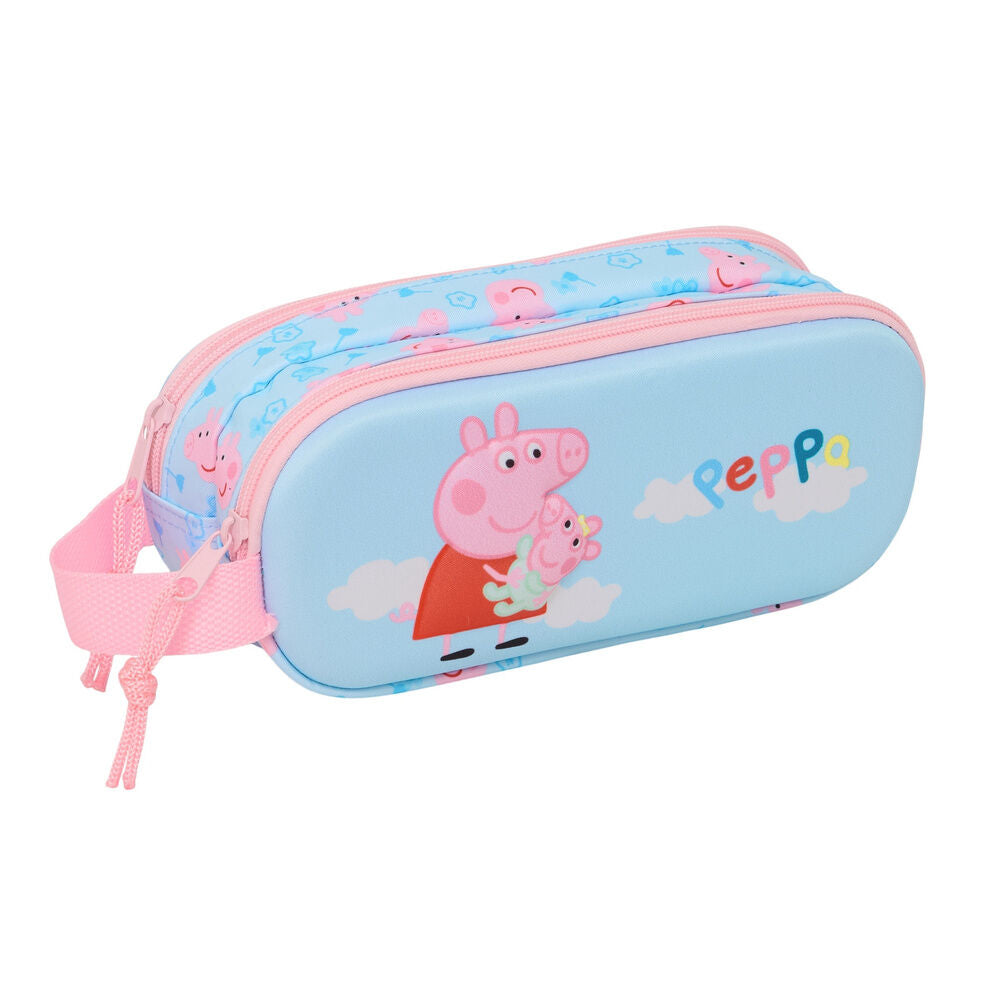 Estojo 3D Peppa Pig duplo Frikytopia