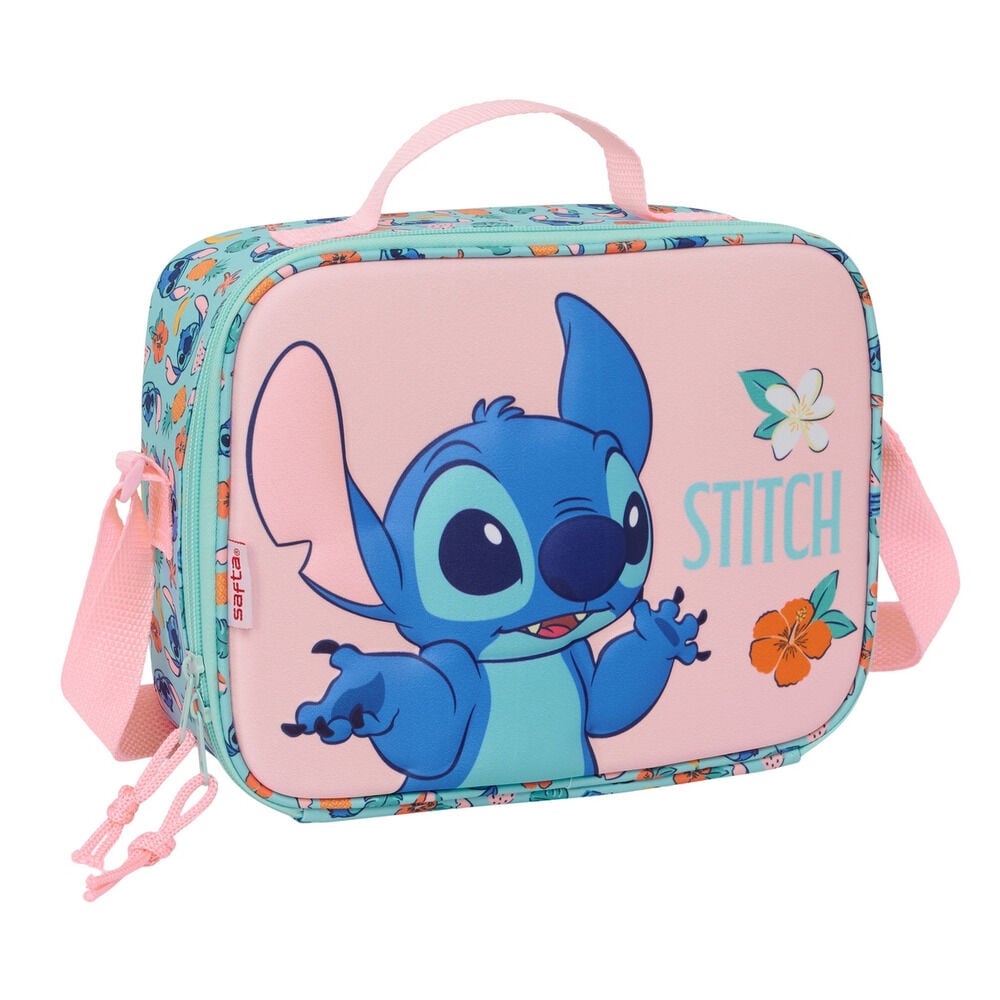 Bolsa portameriendas 3D Stitch Disney termica Frikytopia