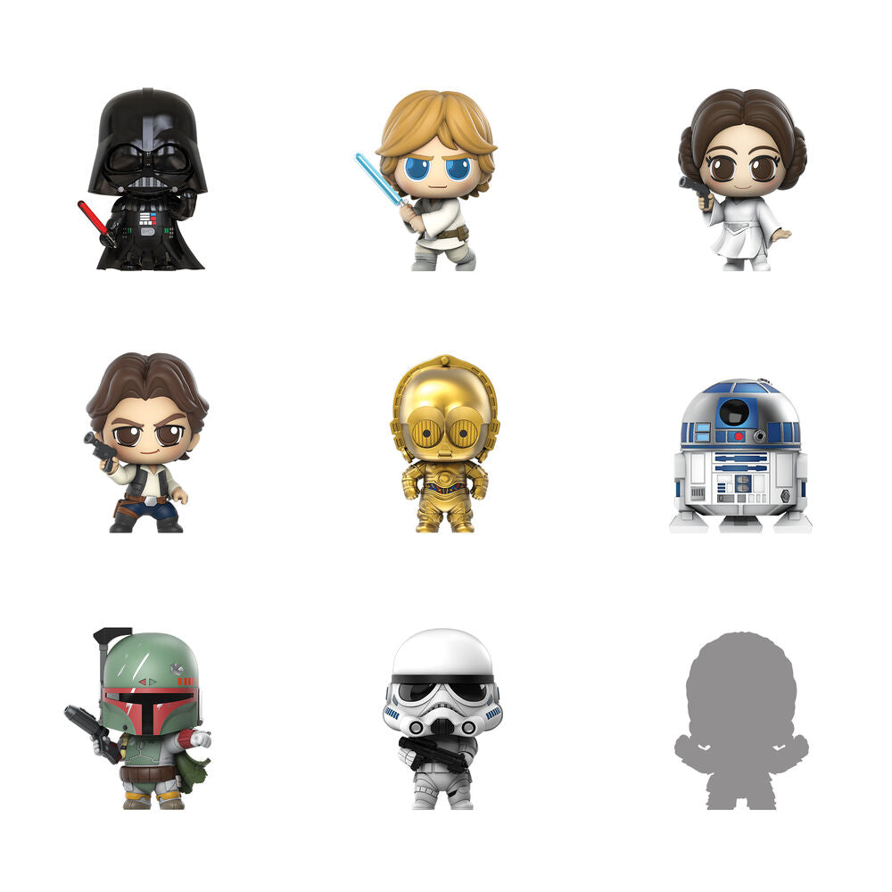Star Wars Cosbi Figuras mini Series 2 Cajas Sorpresa Expositor (8)