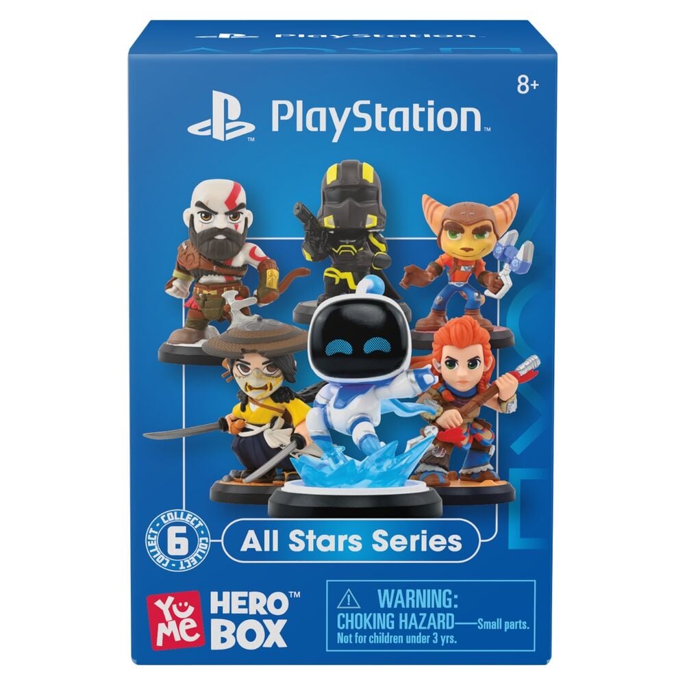 PlayStation Figuras mini Hero Box All Stars Series 12 cm Expositor (6)
