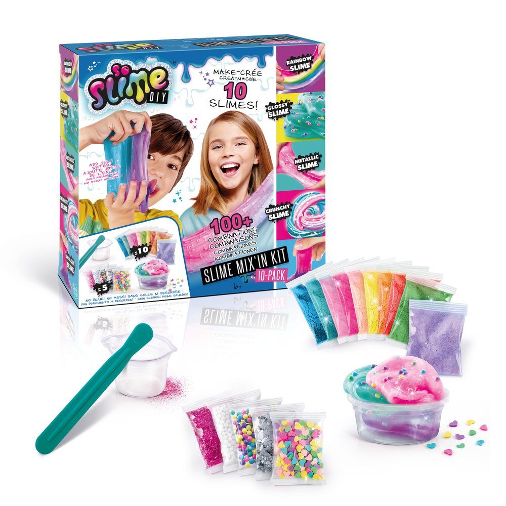 Set 10 botes mezclables Slime Diy