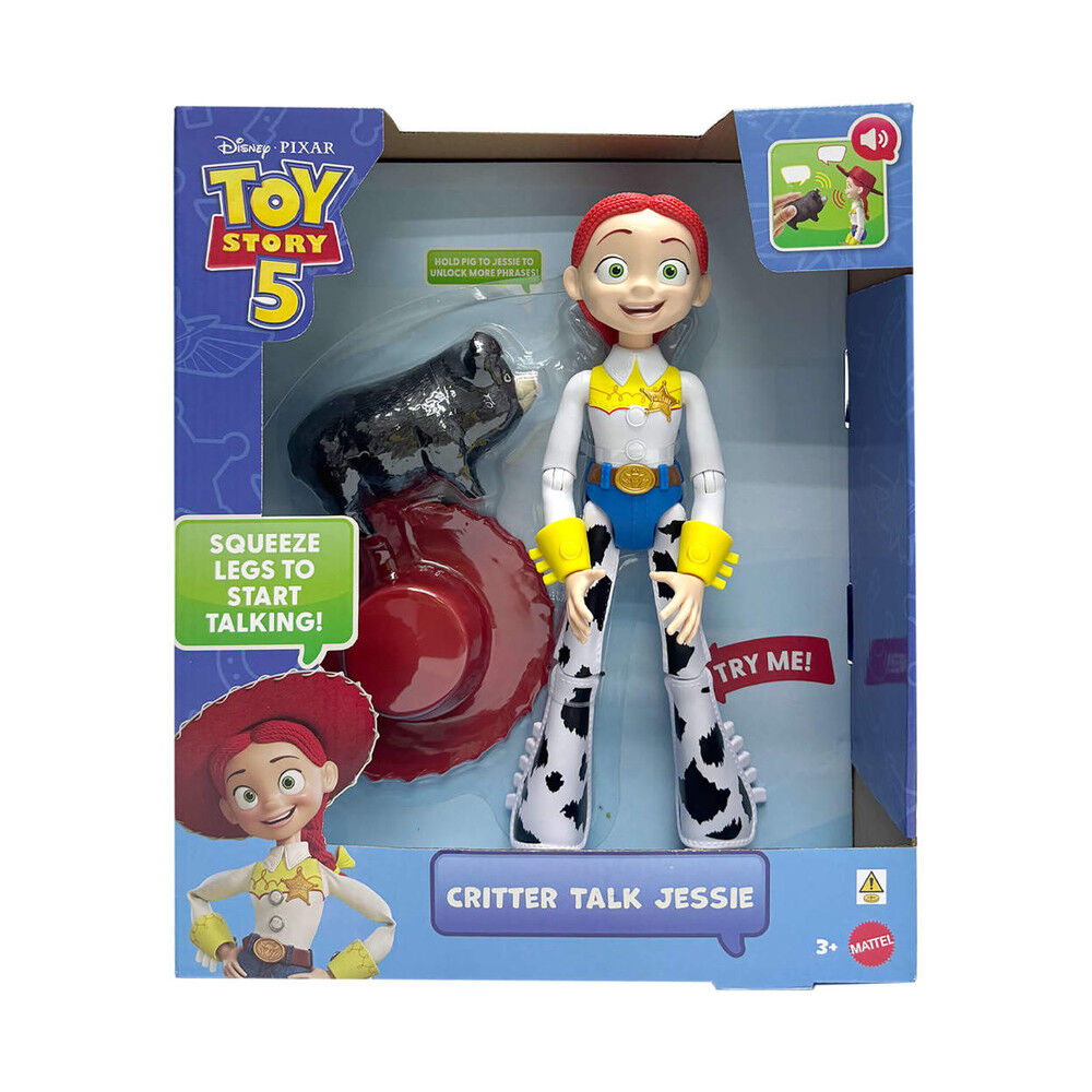 Figura Deluxe Jessie Toy Story 5 Disney Pixar 30cm espanhol