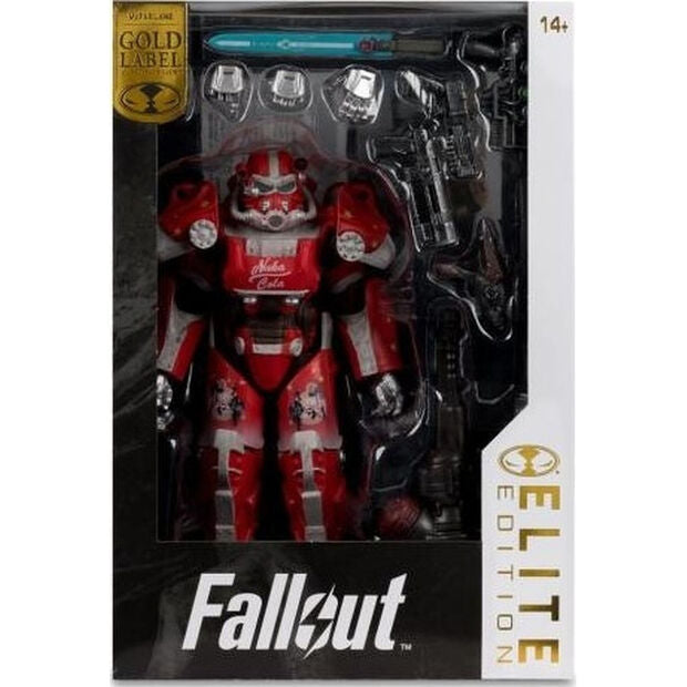 Fallout McFarlane Elite Edition Figura Fallout 76 Nuka Cola T-60 (Gold Label) 19 cm