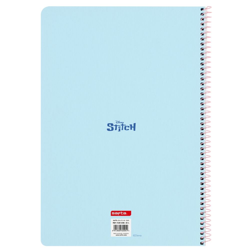 Cuaderno A4 Ohana Stitch Disney