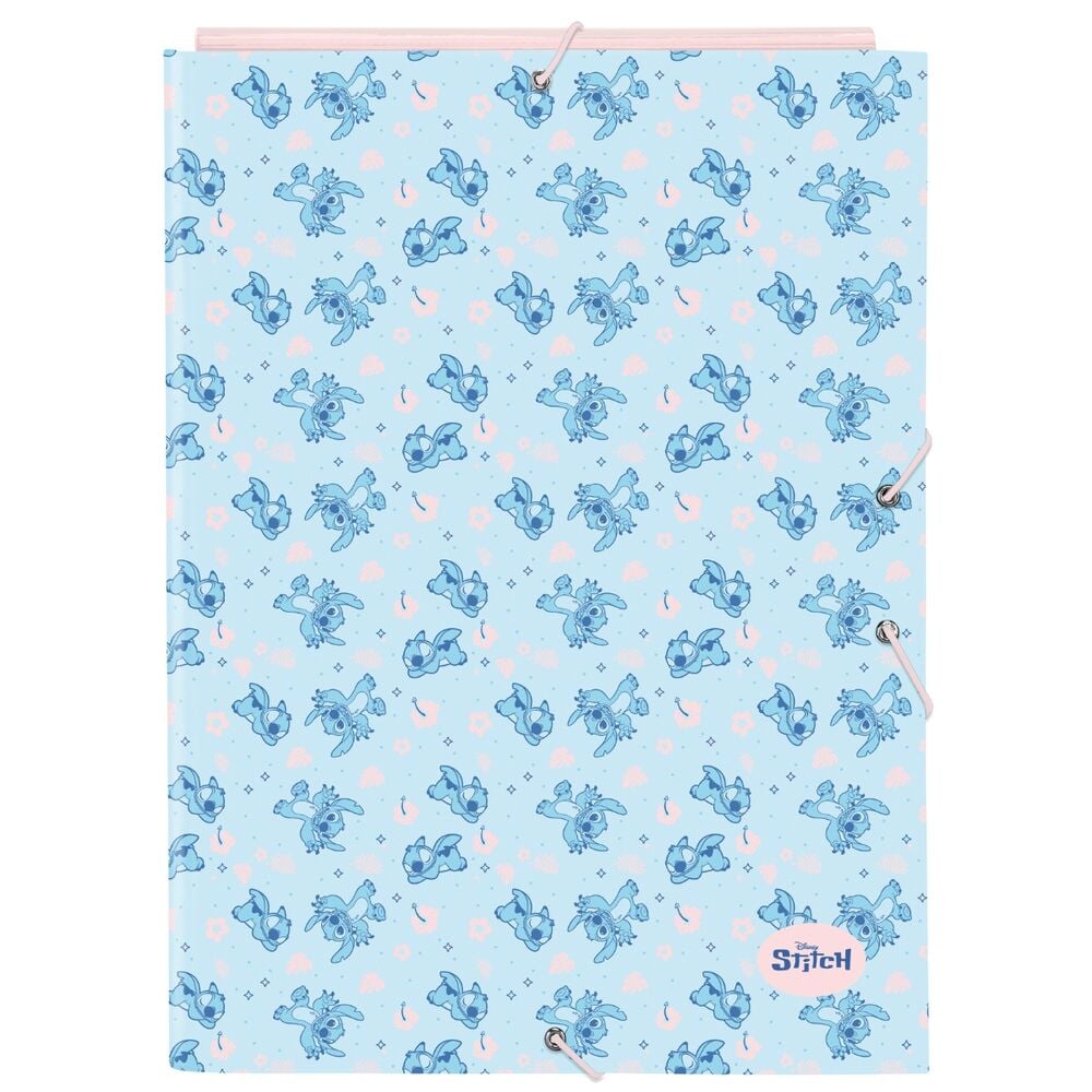 Carpeta A4 solapas Ohana Stitch Disney