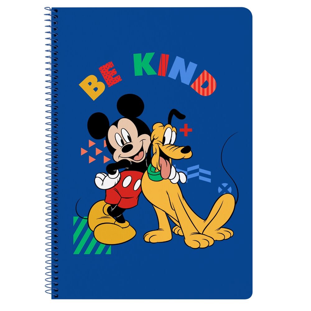 Caderno A4 Today Mickey Disney Frikytopia