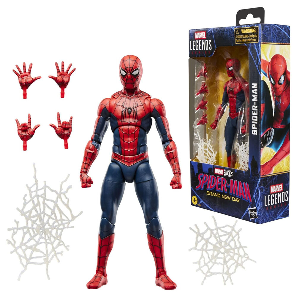 Figura Spiderman Spider-man Brand New Day Marvel Legends 15 cm Frikytopia