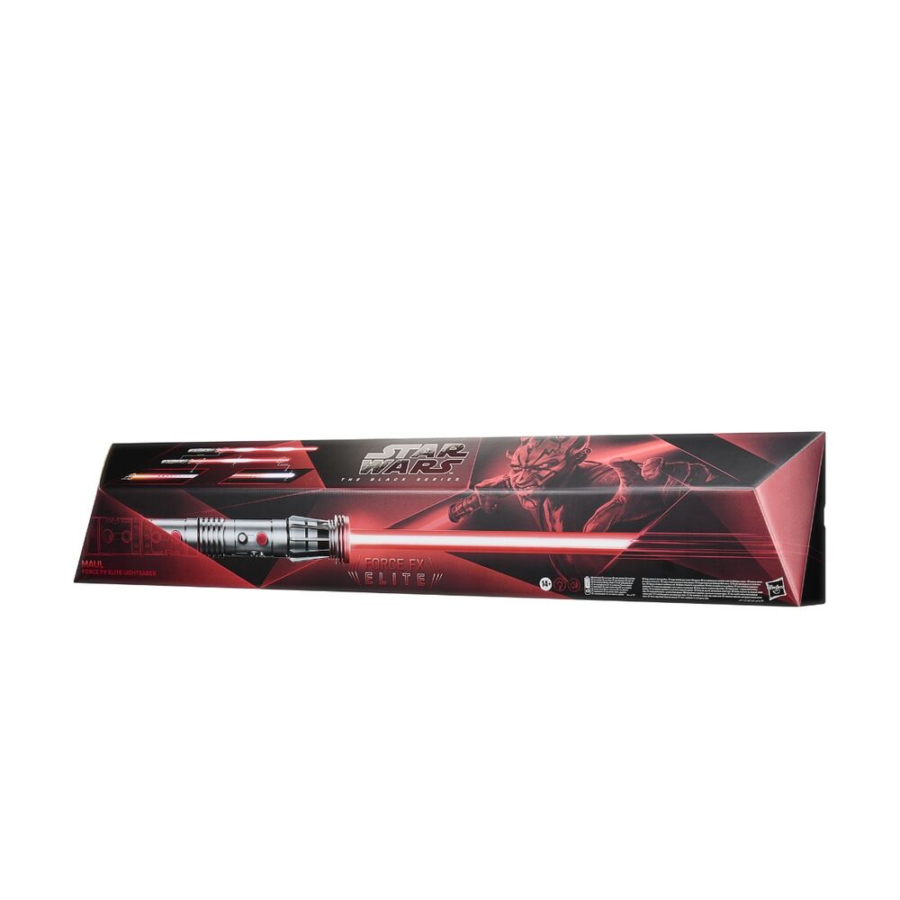 Star Wars: Maul - Shadow Lord Black Series réplica Force FX Elite Sable de Luz Maul