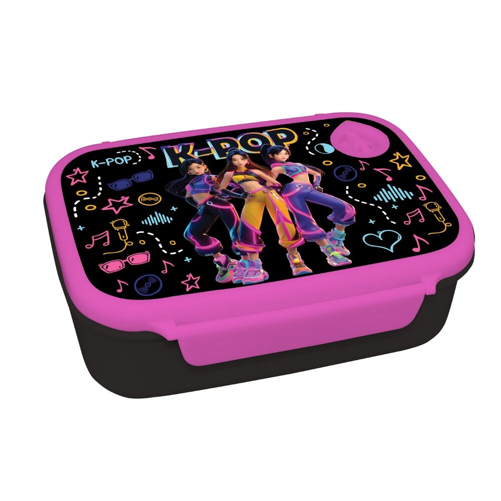 Set sandwichera + botella aluminio KPop 500ml