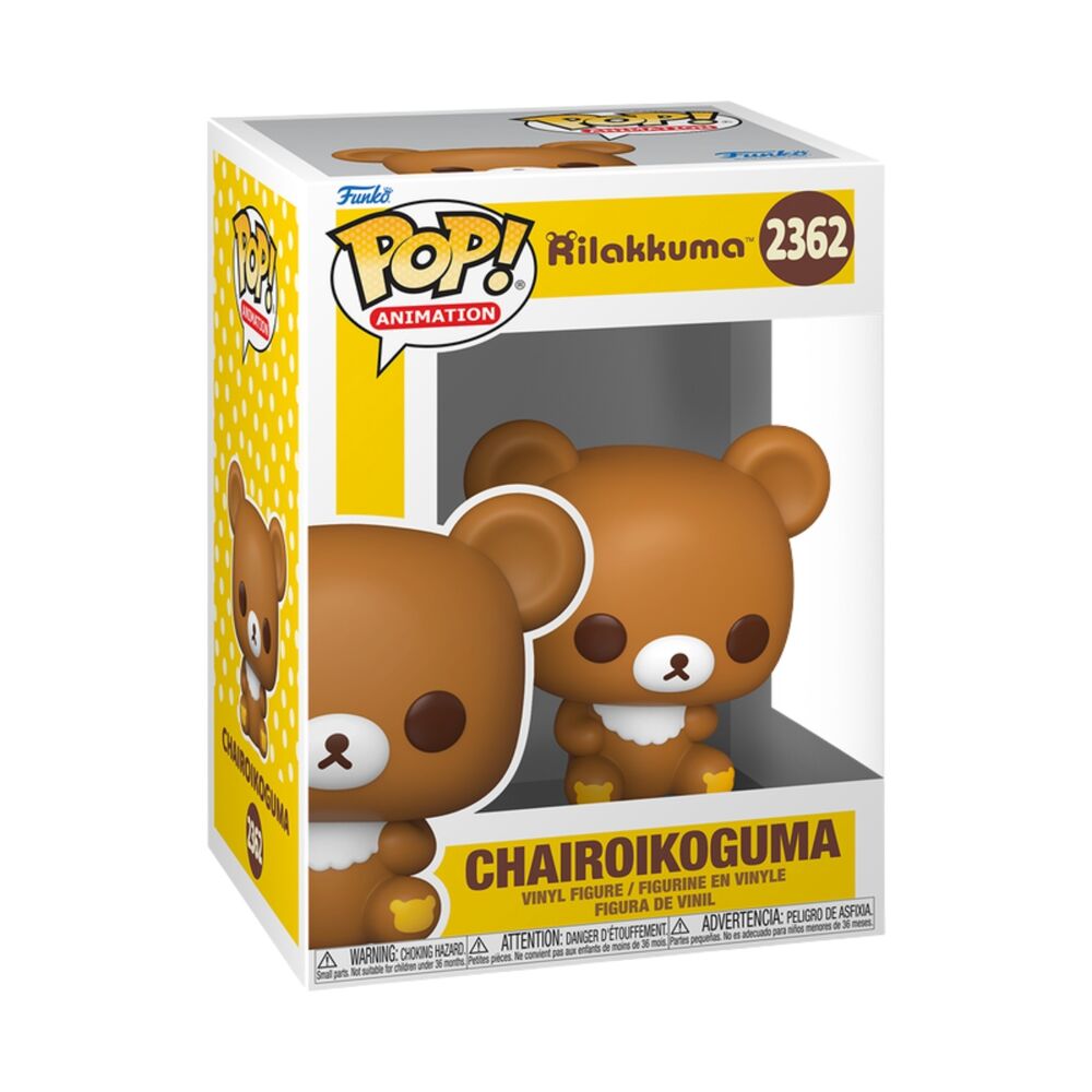 Rilakkuma Figura POP! Animation Vinyl Chairoikoguma 9 cm