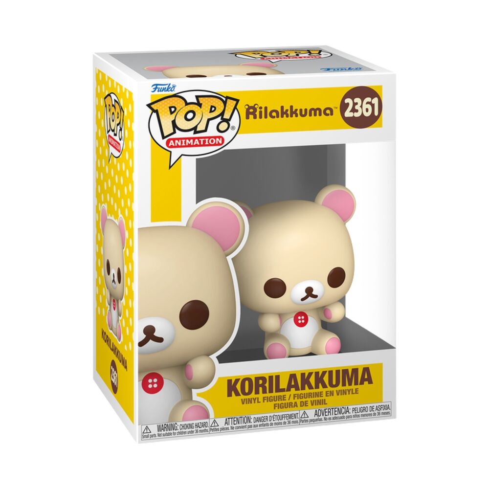 Rilakkuma Figura POP! Animation Vinyl Korilakkuma 9 cm