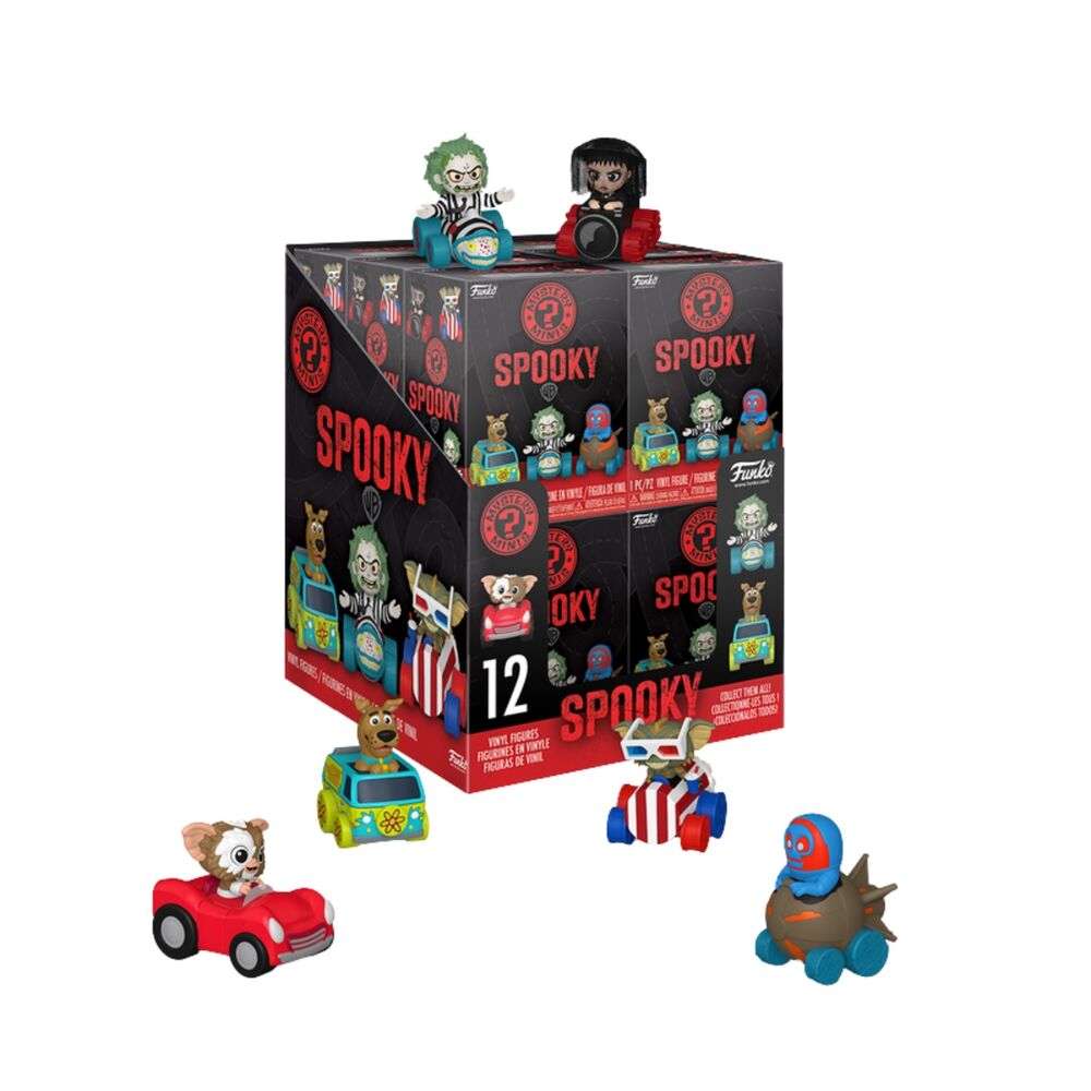 Warner Bros Mystery Minis Minifiguras Spooky Rides 5 cm Expositor (12)